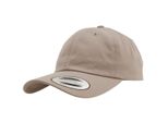 Flexfit 6245CM | Cappello A Basso Profilo In Twill Di Cotone - Colore: Khaki - Taglia: Unica