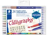 Staedtler 3005 TB24 Faserschreiber Duo 24ST Sortiert(S)