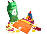Bs Bs Toys Party Kit Set Di Giochi - Party Con Diversi Giochi - Corsa Con I Sacchi - Lancio Delle Lattine - 4 Giocatori - Giochi All'aperto Per Bambini - Da 4 Anni - Giochi Per Bambini - Giochi Per Bambini - Giochi All'aperto - Giochi All'aperto
