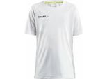 Craft Evolve Tee Jr Bianco 158/164