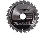 Lama Per Sega Circolare Makita, Makforce 165 X 30 Mm - 24 Denti