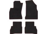 Set Di Tappetini In Velluto Per Fiat Doblo Ii 4 Pezzi - Nuovi - Rosso