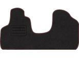 Set Di Tappetini In Velluto Per Citroen Evasion (1994 - 2003) 4 Pezzi - Nuovi - Rosso