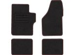 Set Di Tappetini In Velluto Per Ford F250 (1998 - 2005) 4 Pezzi - Nuovi - Rosso