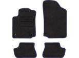 Set Di Tappetini In Velluto Per Citroen C2 (2003 - 2009) 4 Pezzi - Nuovo - Premium