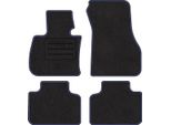 Set Di Tappetini In Velluto Per Bmw X1 F48 (2009 - 2015) 4 Pezzi - Nuovo - Premium