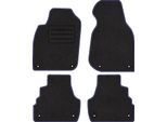 Set Di Tappetini In Velluto Per Audi A6 C5 Fl (1997 - 2004) 4 Pezzi - Nuovo - Premium