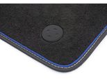 Set Di Tappetini In Velluto Per Fiat 500 (1957 - 1975) 4 Pezzi - Nuovo - Qualità Premium