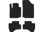 Set Di Tappetini In Velluto Per Citroen C1 I (2005 - 2014) 4 Pezzi - Nuovo - Premium