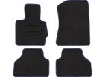 Set Di Tappetini In Velluto Per Bmw X4 F26 (2014 - 2018) 4 Pezzi - Nuovo - Premium