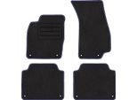 Set Di Tappetini In Velluto Per Audi A8 D5 Short 4 Pezzi - Nuovo - Premium