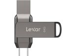 Lexar | Pendrive 2 W 1 | Jumpdrive Dual Drive D400 | 64 Gb | Usb 3.1 | Szary