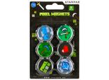 Magneti Per Lavagna Bianca 33 Mm 6 Pezzi Pixele Starpak