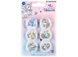 Magneti Per Lavagna Bianca 33 Mm 6 Pezzi Unicorni Starpak