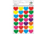 Adesivi Di Carta Colorati Cuori Grande 2 Arca Titanum