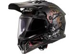 Casco Da Motocross LS2 MX702 Pioneer Ii Rangi, Nero/Colorato, 2XL (63/64)