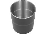 Tazza Isolata 320Ml In Acciaio Inox A Doppia Parete Tazza Da Caffè Piccola Tazza Da Bere In Metallo Per La Casa E Il Campeggio Nero