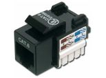Digitus Spinotto Keystone Cat6/Rj45->Lsa/Non Schermato/Classe/Nero