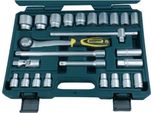 Set Di Chiavi A Bussola Mannesmann 1/2", 25 Pz. Cromo Vanadio"