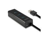Axagon Axagon HUE-S2B Hub Di Interfaccia Usb 3.2 Gen 1 (3.1 Gen 1) Type-A 5000 Mbit/S Nero