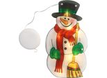 Natale Led Snowman Finestra Luce Impermeabile Appeso Fata Luci Finestra Illuminazione Decorazione