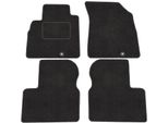 Velour FußMatte Satz Per Nissan Micra K13 (2010-) - Qualità Premium - Passgenau