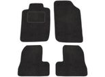 Velour FußMatte Satz FüR Peugeot 206 (1998-2012) - Premium QualitäT -Passgenau
