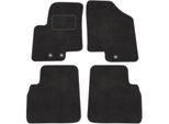 Velour FußMatte Satz Per Hyundai Ix20 (2010-2018) - Qualità Premium - Passgenau