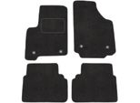 Velour FußMatte Satz FüR Opel Meriva A (2003-2010) - Premium QualitäT -Passgenau