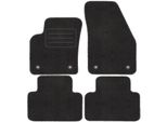 Velour FußMatten Satz Per Volvo C30 (2006-2012) - Qualità Premium - Passgenau