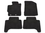 Velour FußMatten Satz Per Toyota Yaris Ii 05-11 - Qualità Premium - Passgenau