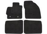 Satz In Velour FußMatte Per Toyota Prius Iii 09-15 - Qualità Premium - Passgenau
