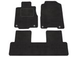 Velour FußMatten Satz Per Honda CR-V Iv (12-18) - Qualità Premium - Passgenau