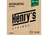 Corde Per Chitarra Acustica Henry's Bronze 09-44