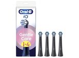 Oral-B Replaceable Toothbrush Heads | Io Gentlecare | Heads | For Adults | Number Of Brush Heads Included 4 | Black