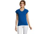 Sols - Maglietta Con Scollo A V "Moon"" Da Donna LT1485 (3XL) (Blu Royal)"