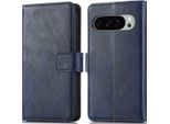 Custodia Per Cellulare Imoshion Per Google Pixel 10 Pro/Google Pixel 10 - Flip Cover Libreria Flip - Blu Scuro