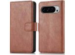Custodia Per Cellulare Imoshion Per Google Pixel 10 Pro/Google Pixel 10 - Flip Cover Libreria Flip - Marrone