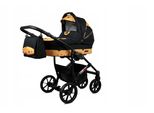 BabyLux® Largo | 2in1 Kinderwagen Bambimo | Gold Star | Kombikinderwagen | Kinderwagenset | Buggy +