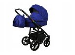 BabyLux® Color Lux | 2in1 Kinderwagen Bambimo | Sailor Blue | Kombikinderwagen | Kinderwagenset | Bu