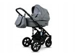 BabyLux® Sky Lark | 2in1 Kinderwagen Bambimo | Grey Flex | Kombikinderwagen | Kinderwagenset | Buggy