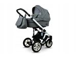 BabyLux® Sky Lark | 2in1 Kinderwagen Bambimo | Grey Flex | Kombikinderwagen | Kinderwagenset | Buggy