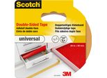 Scotch 7100175298 Scotch Universal Doppelseitiges Klebeband 50,0 Mm X 20,0 M, 1 Rolle