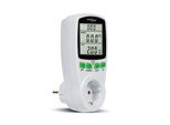 Contatore Di Elettricità Consumo Di Elettricità Contatore Di Costi Elettrici Wattmetro Presa Di Corrente Schuko Tipo C