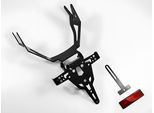 Porta Targa Zieger Pro Compatibile Con Honda Cbr 600 Rr Bj 2003-06 | Cbr 1000 Rr Bj 2004-07 Nero Svizzera