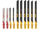 Kwb Set Di Lame Per Seghetto Alternativo, 617220, 10 Pezzi