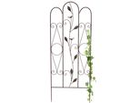 Dandibo Ausilio Per L'arrampicata Traliccio In Metallo 120 Cm 93993 Ausilio Per L'arrampicata Tassello A Terra Porta Fiori Colonna Per L'arrampicata