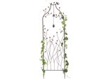 Dandibo Supporto Di Arrampicata In Metallo Con Campana A Traliccio 170 Cm 93994 Supporto Di Arrampicata A Terra Spina Porta Fiori Colonna A Traliccio