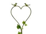 Dandibo Ausilio Per L'arrampicata Cuore Verde Con Uccelli 96018 Ausilio Per L'arrampicata In Metallo 104 Cm Spina Di Terra Traliccio