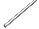Alberts 488383 Tubo Tondo, Alluminio, Design Cromato, 1000 X 8 X 1 Mm